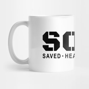 Sozo Greek for Saved, Healed, Rescued; Salvation and Beyond Mug